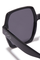 Kaia Oversized-Frame Sunglasses